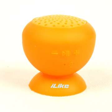 ILIKE BSP-2080 Vízálló Hordozható Bluetooth Hangszóró, Narancssárga