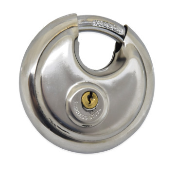 Kerek 90 mm-es lakat,  3 db kulccsal