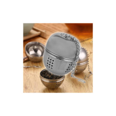 Rozsdamentes acél teaszűrő gömb / normál méret