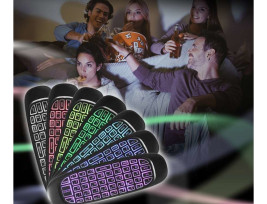 LED Air Mouse / Vezeték nélküli billentyűzet és giroszkópos lebegő egér