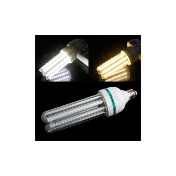 Energiatakarékos 24W LED fénycső E27 foglalatba,  meleg fehér