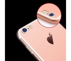 Átlátszó szilikon védőtok iPhone 8 készülékhez