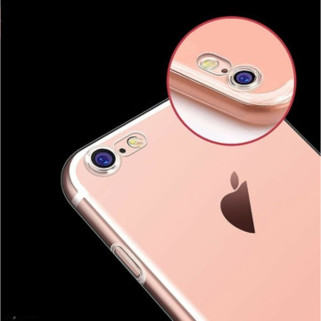 Átlátszó szilikon védőtok iPhone 8 készülékhez