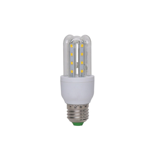 Energiatakarékos 5W LED fénycső E27 foglalatba,  hideg fehér