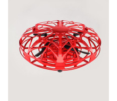 Aircraft mini drón, kéztartással irányítható, piros