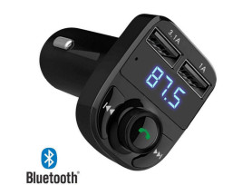 Bluetooth FM transzmitter 2 db USB csatlakozóval (14509)