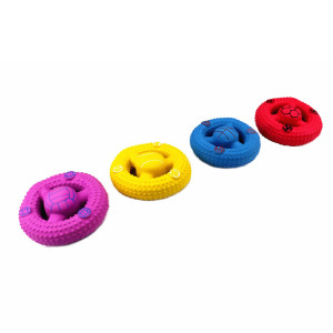 Frizbis kutyajáték, bordázott – több színben  (BPS-3373)