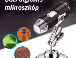 USB digitális mikroszkóp / 1000x nagyítás