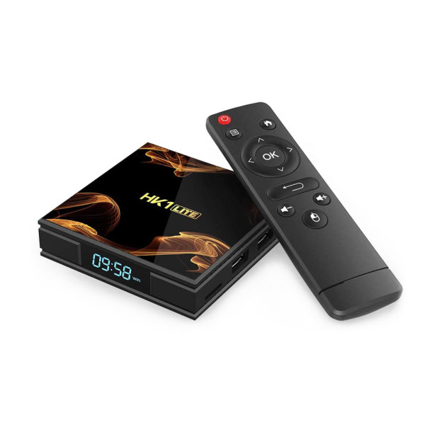 HK1 LITE Android Smart TV Box - tv okosító / 2 GB RAM, 16 GB ROM, Android 9.0, WiFi