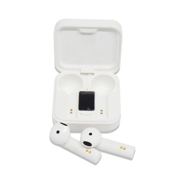 Napelemes vezeték nélküli fülhallgató – USB-vel is tölthető / Bluetooth Headset (R19)