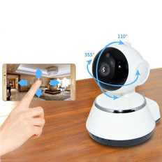 Wifi-s okoskamera, élő kameraképpel / fehér - biztonsági kamera (W380)