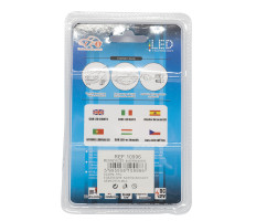 Autós LED izzó 12V - 41mm / 2 db, 8 LED (10996)