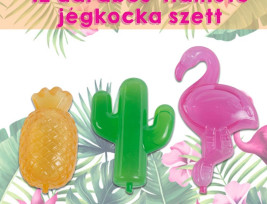 Újrafagyasztható jégkocka – tropical válogatás / 12 db