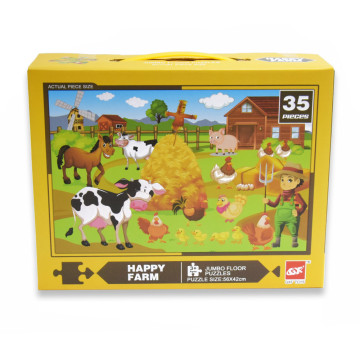 Puzzle gyerekeknek – A farmon / 35 darabos