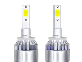 H1 C6 LED fényszóró szett / 1 pár, 36W, 3800LM