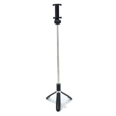 Háromlábú állvány, mobiltelefon stabilizáló, tripod és szelfi bot - távirányítóval / 60 cm (ST07)