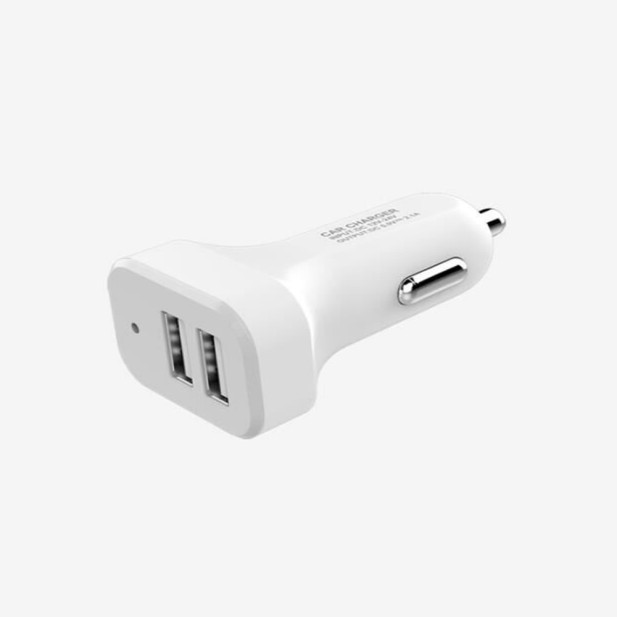 Ezra szivargyújtó adapter 2 db USB csatlakozóval / 2.1A (CR06)