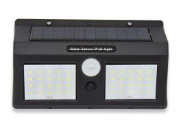 Solar LED napelemes kültéri lámpa - mozgásérzékelővel / 40 LED (YH818)