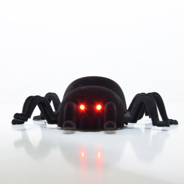 Falon mászó játék pók - távirányítóval vezérelhető / ijesztő halloween pók