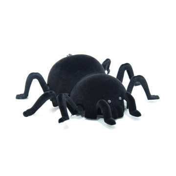 Falon mászó játék pók - távirányítóval vezérelhető / ijesztő halloween pók