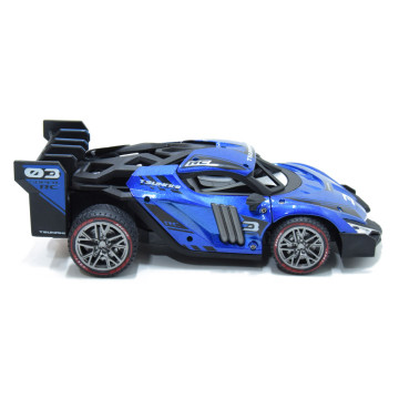 Metal Racing versenyautó - távirányítós, automata vízpermettel / kék