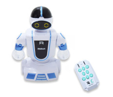 Intelligens, távirányítós űr robot - zenélő, világító játék gyerekeknek / disco fényekkel