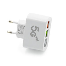 4 USB-s hálózati adapter / gyors töltés, 3.1A (5G)