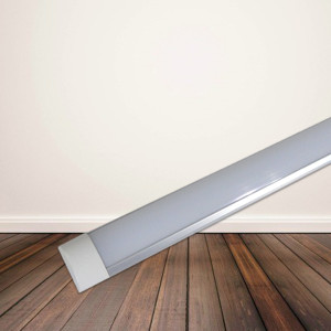 T12 LED fénycső armatúrával, 120 cm - hideg fehér