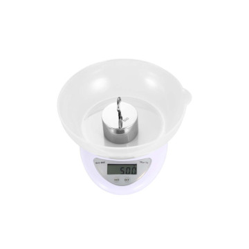 Digitális konyhai mérleg mérőtállal / 5 kg-ig