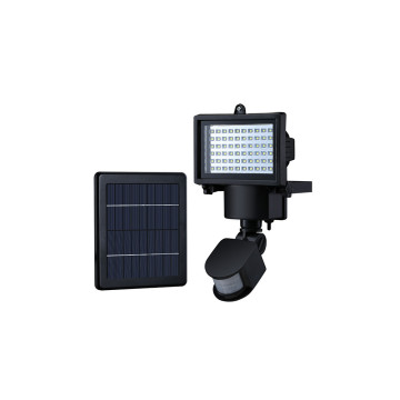 60 LED-es napelemes reflektor mozgásérzékelővel / 15W