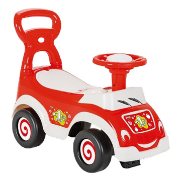 „My first cute car” tolókaros bébi taxi, piros