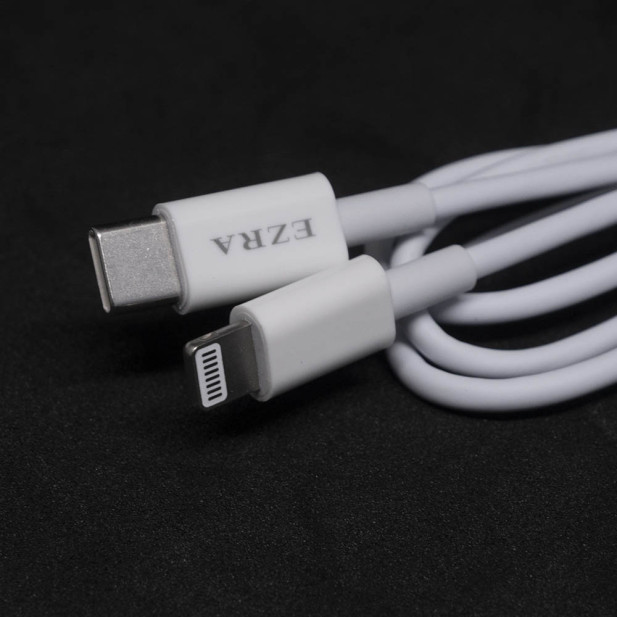 Ezra PD gyorstöltő és adatkábel / Lightning - USB-C kábel (DC64)