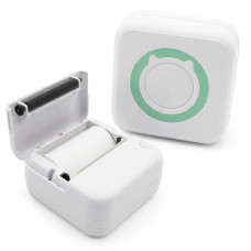 Vezeték nélküli mini nyomtató / Bluetooth hőnyomtató - mobilról is használható, fehér
