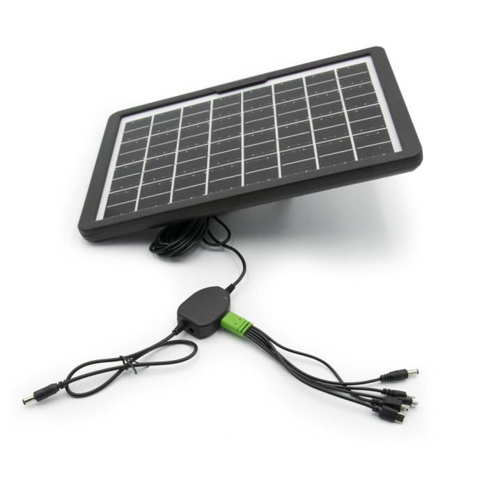 15W napelemes töltő panel - akkumulátor és telefontöltő