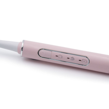 Elektromos fogkefe több tisztítási móddal és nyelvtisztító fejjel / USB-s, rózsaszín