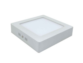 18W négyzetes, külső szerelésű LED panel - hideg fehér