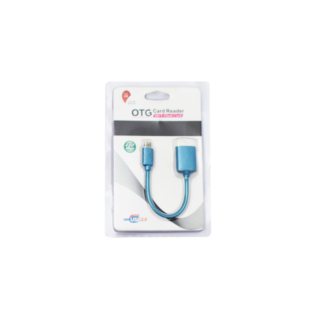 OTG kártyaolvasó Micro USB csatlakozóval