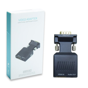 HDMI-VGA átalakító audio kimenettel