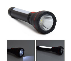 Tölthető LED zseblámpa, 4 világítási mód