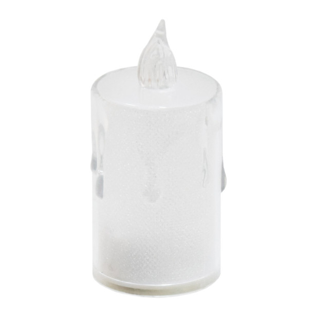 Dekorációs LED gyertya,  8 cm
