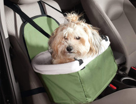 Autós biztonsági ülés kutyáknak - 33x18x24 cm