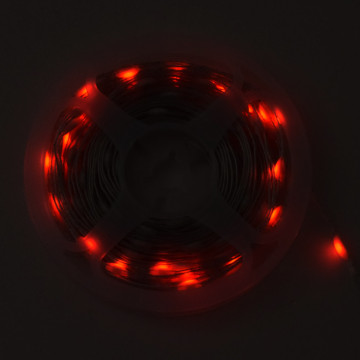 10 méteres RGB LED szalag - 12 világítási mód,  USB kábellel