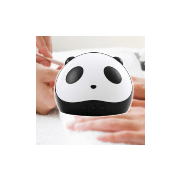 Panda mintájú ledes UV lámpa műkörömhöz