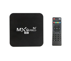 MXQ Pro Android Smart TV Box - tv okosító / 8 GB RAM, 128 GB ROM, Quad-Core, Android 11, WiFi