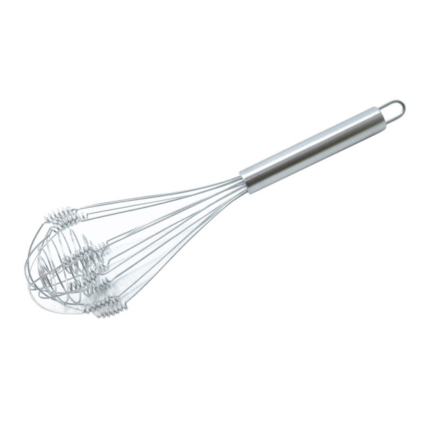 Spirálos kézi tojásverő és habverő - 30 cm