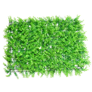 Erkélyre rakható műnövény panel, világos zöld - 60x40 cm