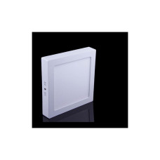 24W négyzetes, külső szerelésű LED panel - hideg fehér