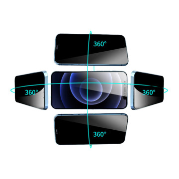 Képernyővédő üvegfólia 360°-os betekintés védelemmel (iPhone 15)