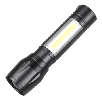 Akkumulátoros LED zseblámpa - USB-ről tölthető A16716