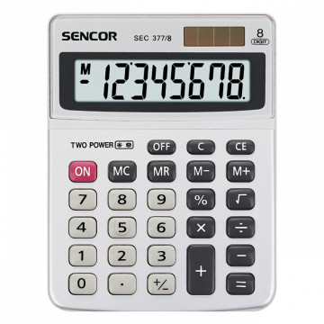 Sencor SEC 377/8 asztali számológép